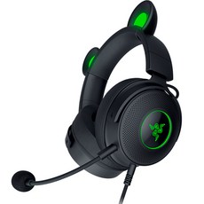 RAZER 雷蛇 Kraken Kitty V2 Pro 耳機麥克風, 黑色, RZ04-0451