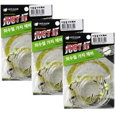 CATS CLAW Just It外水質枝節鉤 CCJU03, 3個