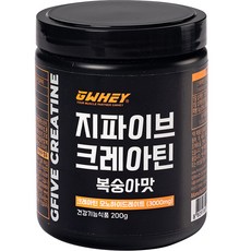 GWHEY GFIVE肌酸粉 桃子口味, 200g, 1個