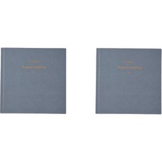ibis 正方形精裝素描本 藍色, 2個, 175 x 175 mm