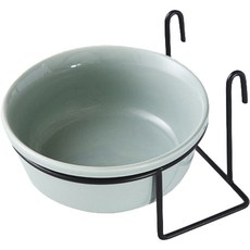 랜보어 반려동물 걸이형 세라믹 식기, 민트, 1개