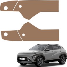 메이튼 디 올 뉴 순정 컬러 가죽 스크래치 기어사이드 커버 SC, 인디고브라운, 1개