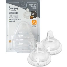 iBYEOL Friends 韓國製造兒童用Ggomi奶嘴, 第2階段, 1套