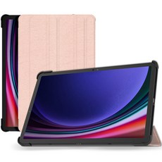 랩씨 태블릿 스마트커버 펜슬 수납 슬림핏 케이스, 로즈골드, 1개