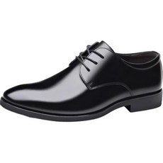 SILVERS 男士手工皮革現代3孔德比鞋 FR005