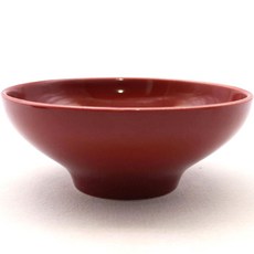 月鹽 韓國製 陶瓷 甜點 沙拉碗 27色 甜蜜 麥片碗, 酒紅色, 1個