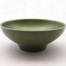 月鹽 韓國製 陶瓷 甜點 沙拉碗 27色 甜蜜 麥片碗, 海洋綠, 1個