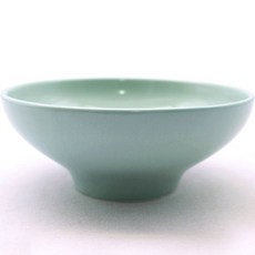 月鹽 韓國製 陶瓷 甜點 沙拉碗 27色 甜蜜 麥片碗, 粉藍色, 1個