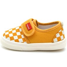 Rabbit Foot 兒童棋盤格圓盤懶人鞋