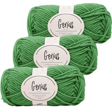 Yarna Gnius編織線, 710 森林綠, 3捆