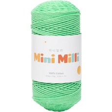 yarna mini mili 編織線 250g, 712 珠光綠