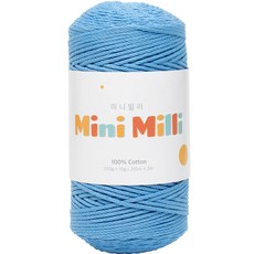 yarna mini mili 編織線 250g, 721 藍珠色
