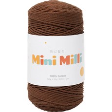 Yarna mini mili 編織線, 710 棕色