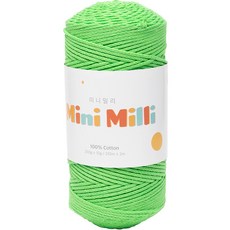 yarna mini mili 編織線 250g, 713 草綠色
