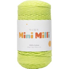 Yarna Mini Milli 編織線 250g, 711 哈密瓜色