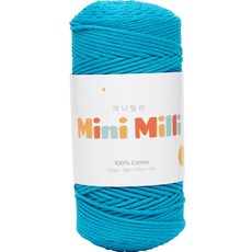 yarna mini mili 編織線 250g, 722 海軍藍