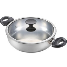 PN풍년 인덕션 뉴 루체 IH 전골냄비 3.1L, 24cm, 실버, 1개