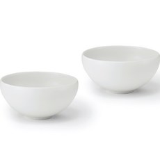 KwangJuYo Wolbaek系列麵碗組, 2個, 白色