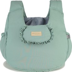 AMYLOVESPET 寵物用羽絨棉胸前背包, 薄荷