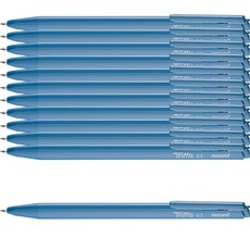 모나미 트리피스 볼펜 0.5mm, 블루, 12개