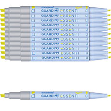 monAmi Gardiplus Essenti 雙頭螢光筆, 黃色, 12個