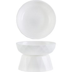 Lanboer 寵物鑽石切割支架陶瓷碗 B, 單一顏色, 1個