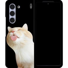 유스픽 디자인 하드 휴대폰 케이스 커플핥짝고양이