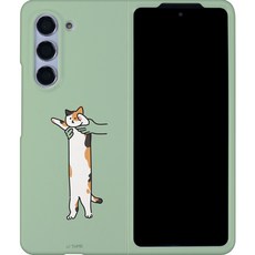 유스픽 디자인 하드 휴대폰 케이스 길쭉고양이