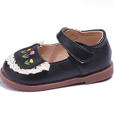 BEBEMARU 女童荷葉邊娃娃鞋 9627