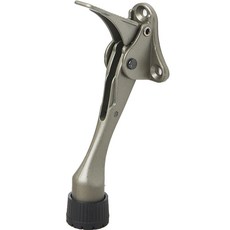 ZELLA 螺絲固定式一鍵式自動馬蹄形門擋 深灰色, 1個