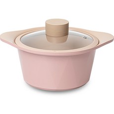 OSLO IH爐適用Pig系列附蓋雙耳湯鍋, 混色, 20cm