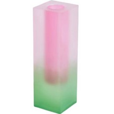 Ins風桌面壓克力花瓶裝飾, 霧面粉綠色