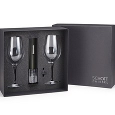 SCHOTT ZWIESEL Evento 波爾多紅酒杯 633ml x 2入 + Dattanda 電動紅酒開瓶器組, 1套