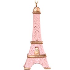 聖誕節粉色夢幻艾菲爾鐵塔, MIXED, 9cm
