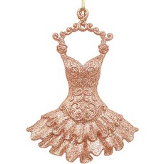 聖誕芭蕾舞衣, 粉紅色, 13cm, 1個