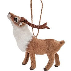 聖誕大角魯道夫 A, 棕色, 12cm, 1個