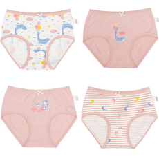 SCOXX 女童三角內褲4件組 WPS-809