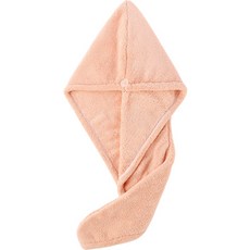 Sonio 條紋多功能乾髮巾 65 x 25 cm, 04 橘粉色, 1個