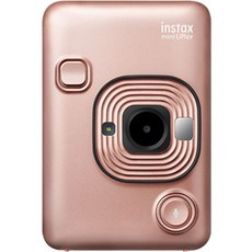 인스탁스 미니 즉석카메라 LiPlay, MINI HM1 (브러쉬 골드), 1개