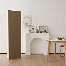 베베데코 모먼트 자수 스탠드 에어컨 커버, 모카