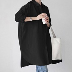 ATTERLIC 女性 Devil 寬鬆版型長版長袖日常襯衫 02870