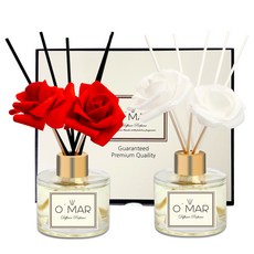 O'MAR 香氛擴香瓶2件組, 熊寶貝薰衣草, 120ml, 1套
