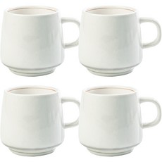 시라쿠스 메이플 머그컵 300ml, 코지그레이, 4개