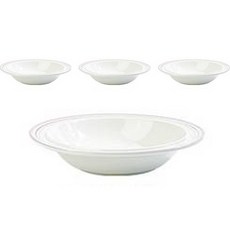 Syracuse CHINA Maple Cozy 義大利麵碗 23cm, 灰色, 4個