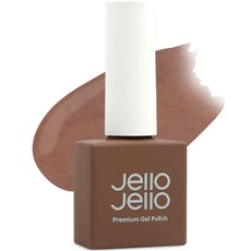Jello Jello 針織亮粉凝膠指甲油, JS-11 溫柔胡桃, 10ml, 1個