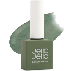 Jello Jello 針織亮粉凝膠指甲油, JS-12 秋季橄欖, 10ml, 1個