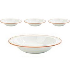 Syracuse CHINA Maple Cozy 義大利麵碗 23cm, 紅色, 4個