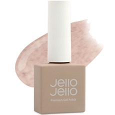 Jello Jello 針織亮片凝膠指甲, JS-09 典雅米色, 10ml, 1個