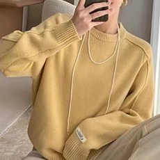 Paperments 女款舒適圓領長袖針織T恤 06906