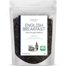 Davian 有機英式早餐紅茶補充裝, 1入, 80g, 1個